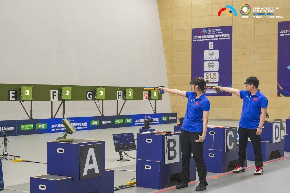 爱游戏-关于中国团队在射击比赛中完美发挥实现破纪录的信息